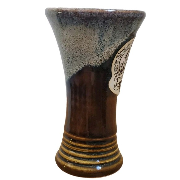 Minessota Renaissance Festival Mug Drinking Cup Banner Oak Pottery Chalice 2010 - Picture 4 of 8